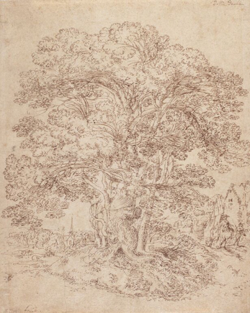 Landscape with a large tree, Gillis Neyts