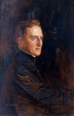 Portrait of the mitred abbot of Saint Martin Count Vay de Vaya and de Luskod, Philip de László, 1906