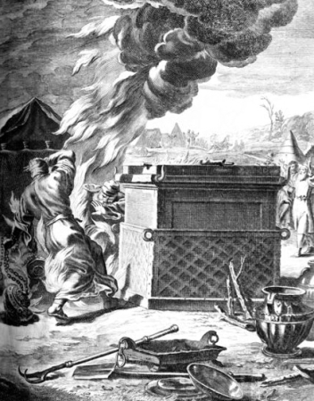 Scheits Death of Nadab and Abihu, Matthias Scheits, 1672