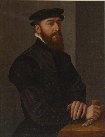 Portrait of a man, Willem Key, between 1519 and 1575