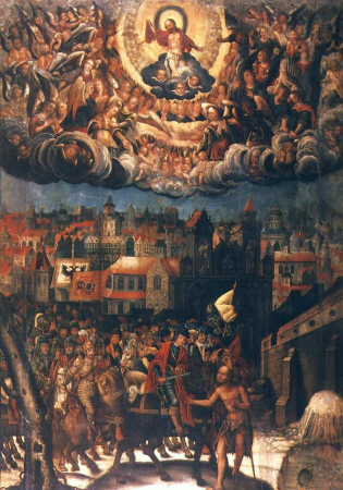 Entry of St. Martin into Amiens., Krzysztof Boguszewski, 1628