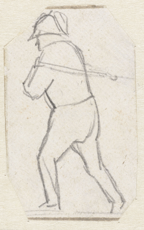 Jagertje, RP-T-1952-237, Simon Andreas Krausz, between 1770 and 1825