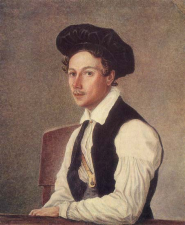 Bestuzhev Mikhail A, Nikolay Bestuzhev, between 1837 and 1839