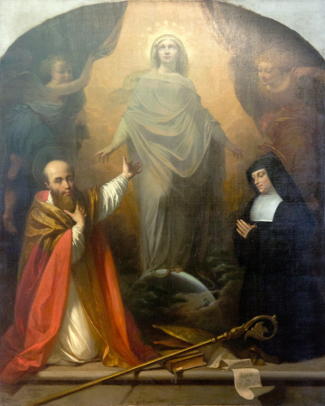 L'immaculée conception, Auguste-Barthélemy Glaize, 1853