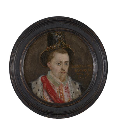 James VI and I, 1566 - 1625. King of Scotland 1567 - 1625. King of England and Ireland 1603 - 1625, Adrian Vanson, 1595