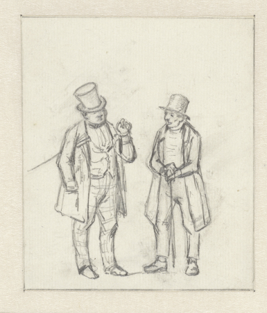 De heer en de jood, RP-T-1886-A-582, between 1811 and 1867