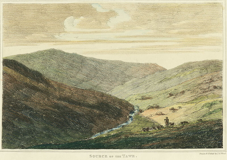 Source Of The Tawe, John George Wood, 1813