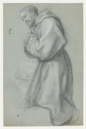 St. Anthony in prayer, Peter Paul Rubens, between 1600 and 1640