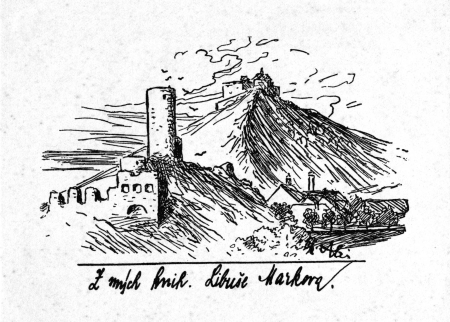 Ex libris Libuše Markova, Mikoláš Aleš, 1900s