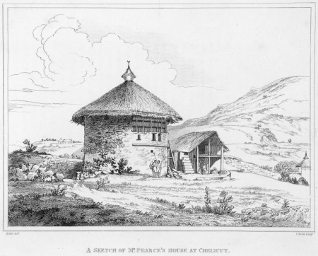 A Sketch of Mr. Pearce's House at Chelicut, Charles Heath, 1814