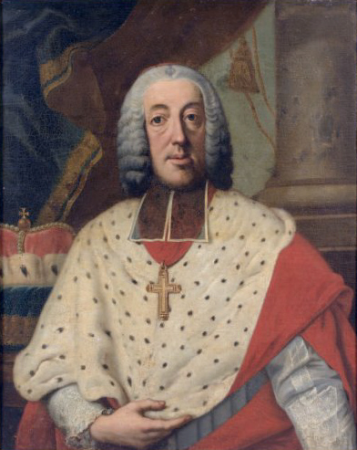 Paul-Joseph Delcloche (attributed), Portrait of the Liège Prince-Bishop John Theodore of Bavaria, Paul-Joseph Delcloche, 1750s?