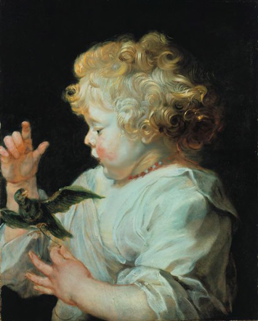 A child with bird, Peter Paul Rubens, between 1616 and 1625