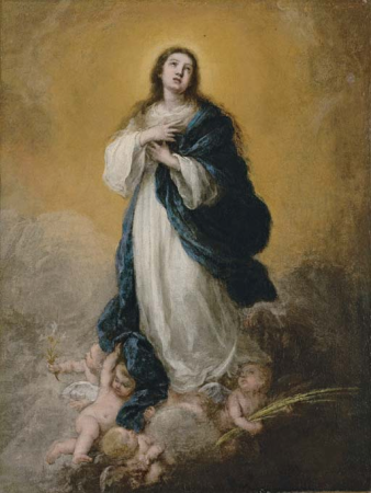 The Immaculate Conception, Bartolomé Esteban Murillo, 1670s
