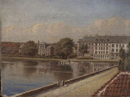 Sortedam Dossering, c. 1870, circa 1870