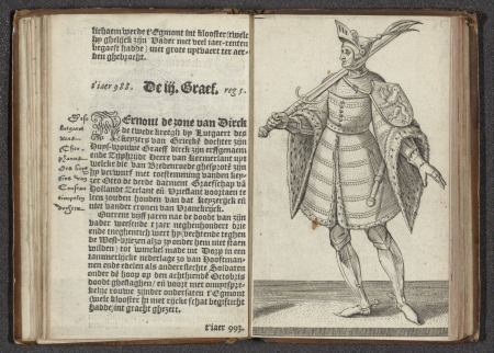 Count Aarnout of Holland Origin and brief history of the counts of Holland Zeeland and Friesland (series title) Counts and countesses of Holland (series title), Hendrik Goltzius, between 1586 and 1587