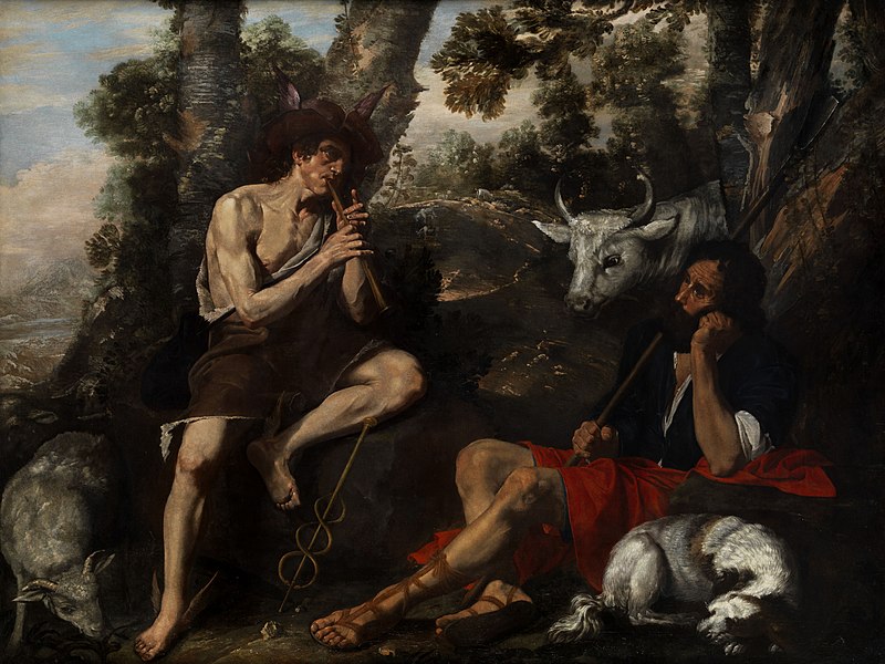 Mercury and Argus, Hendrick de Somer, between 1633 and 1656
