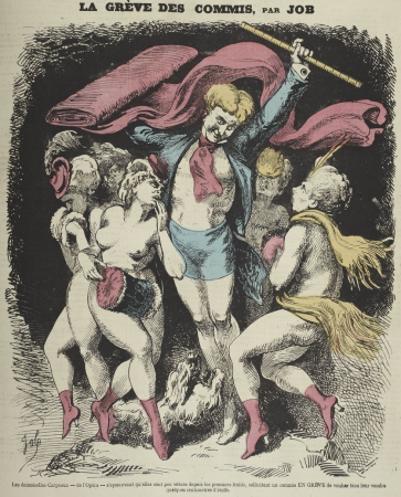 Grève des commis (L'Éclipse, 1869-10-31), Paul Hadol