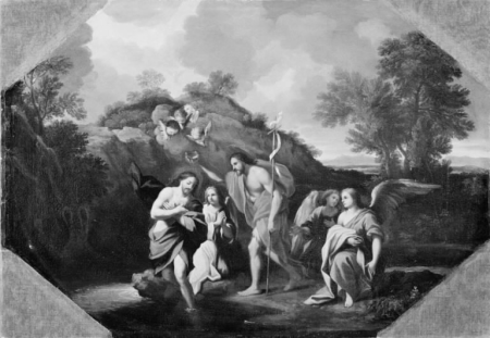 The Baptism of Christ, Filippo Lauri, between 1638 and 1694
