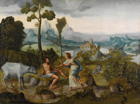 A Landscape with Juno and Argus, Cornelis Massijs, circa 1545/55