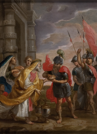 Abraham and Melchizedek, Peter Paul Rubens, between 1639 and 1652