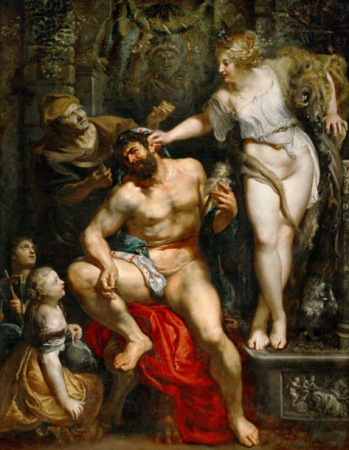 Hercules and Omphale, Peter Paul Rubens, 1602 — 1605