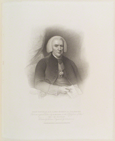 John Douglas by Gaetano Stefano Bartolozzi, after William Evans, after Robert Muller, Gaetano Stefano Bartolozzi