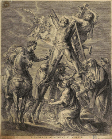Alexander voet II-Crucifixión de San Andrés, Peter Paul Rubens, between 1657 and 1670