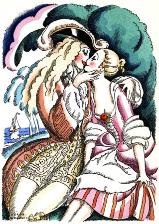 The Bride of the King of Garbe, Gerda Wegener, between 1904 and 1940