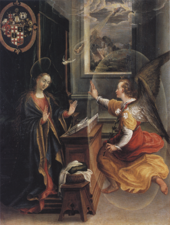 Annunciation, Kaspar Memberger, between 1601 and 1604