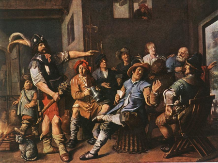 The Denying of Peter, Jan Miense Molenaer, 1636