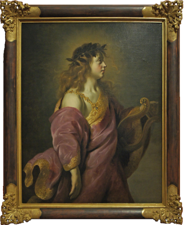 Apollon tenant sa lyre Adam Camerarius 2780, Adam Camerarius, 1644