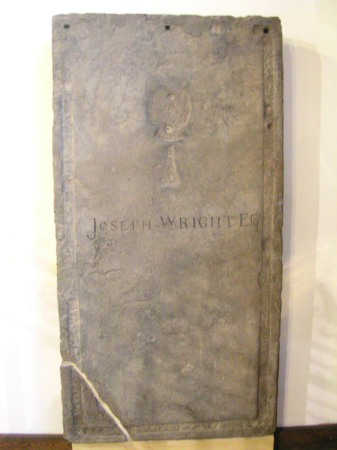 Joseph Wright gravestone, Joseph Wright of Derby