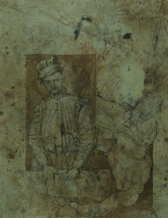 Carracci - A Tailor and Other Studies, 279v, Annibale Carracci