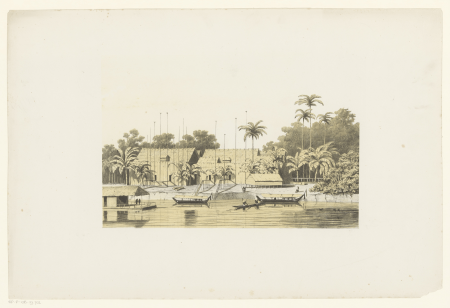 Riviergezicht in Azië, RP-P-OB-19.702, Jan Weissenbruch, between 1832 and 1880