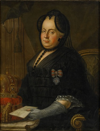 Hickel, circle of - Maria Theresa of Austria as widow, Joseph Hickel, circa 1765-1799