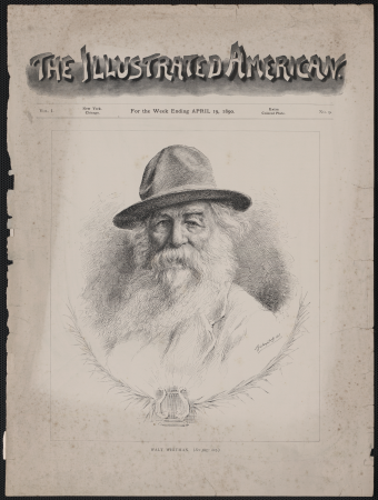 Walt Whitman - V. Gribayédoff del. LCCN2004675312, Valerian Gribayedoff, 1890