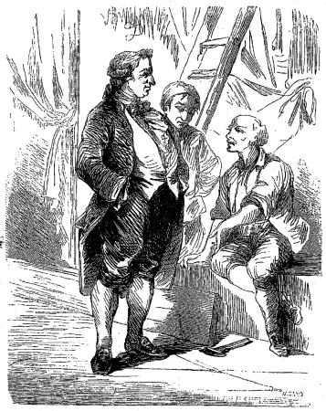 Illustrated works of George Sand. Prefaces and new notices by the author. Drawings by Tony Johannot