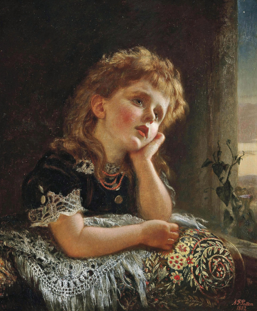 Alfred Fowler Patten - The child and the star, Alfred Fowler Patten, 1882