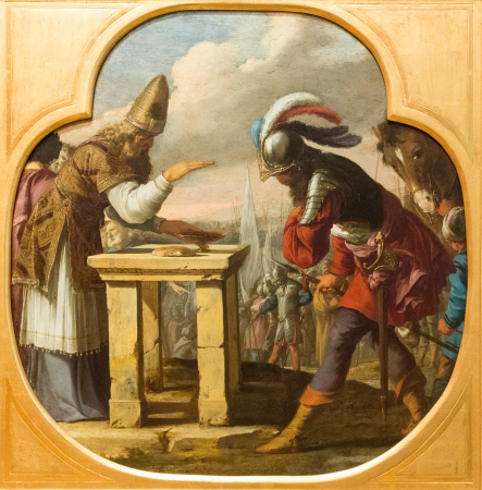 The Meeting of Abraham and Melchizedek, Laurent de La Hyre, 1629