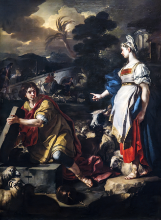 Jacob and Rachel, Francesco Solimena, between 1700 and 1710