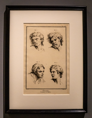 Tables with four faces, from the Encyclopedia or Dictionary of Sciences, Arts and Crafts, Charles Le Brun