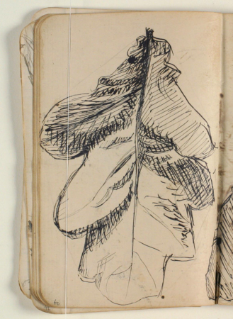 Skitser af egeblade, Niels Larsen Stevns