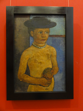 Paula Modersohn-Becker — Mädchenakt mit schwarzem Hut, Paula Modersohn-Becker, 1907