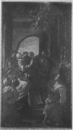 Tod des hl. Andreas Avellinus, Johann Kaspar Sing, between 1651 and 1729