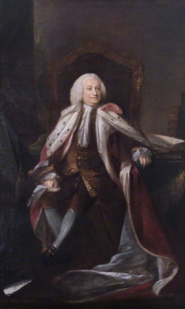 George Parker, 2nd Earl of Macclesfield, Benjamin Wilson, circa 1760
