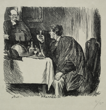Tomkin's Degree Supper and How it Ended, Charles Keene, 1868