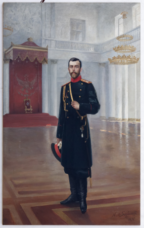 Nicholas II by A. de Safonoff (1898, count Buturlin coll.), 1898