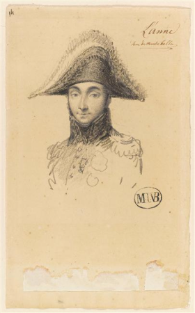 Portrait of Jean Lannes, Mattheus Ignatius van Bree, between 1803 and 1807