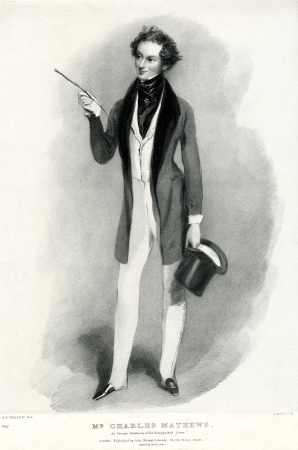 Mr Charles Mathews as George Rattleton in 'The Humpbacked Lover', Alfred Edward Chalon, circa 1840