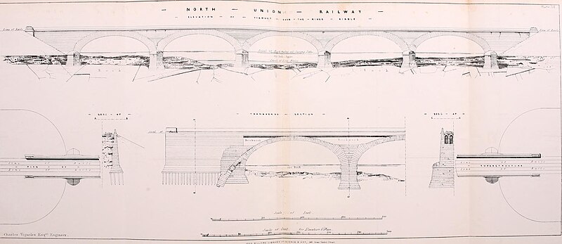 Railway practice- a collection of working plans and practical details of construction in the public works of the most celebrated engineers comprising tunnels and tunnel fronts, turnpike road (14738026926), Samuel Charles Brees, 1838